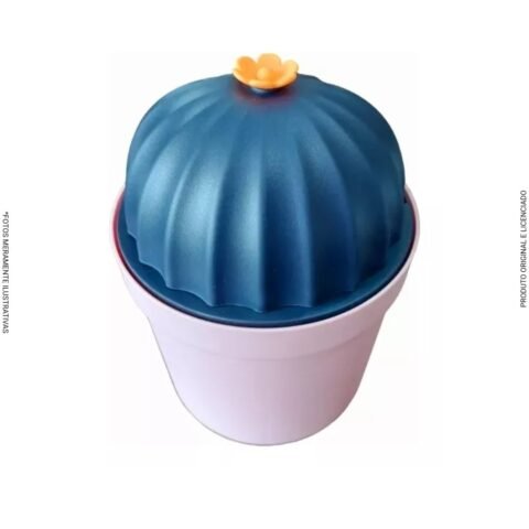 Mini Lixeira Fofa Cacto