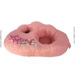 Almofada Porta Pipoca com Copo Unicórnio